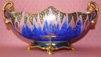 Carlton Ware Swallow and Tree Gondola